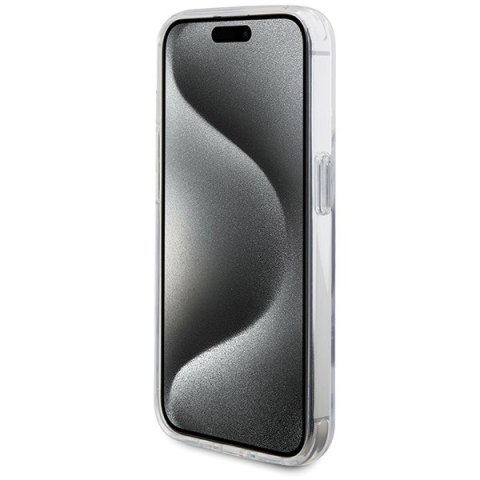 BMW BMHMP15LURST i Phone 15 Pro 6.1" przeźroczysty/clear hardcase Ring Stand M Collection Mag Safe