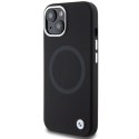 BMW BMHMP15SSILBK2 i Phone 15 / 14 / 13 6.1" czarny/black Signature Liquid Silicone Mag Safe