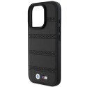 BMW BMHMP16L23PUSPK i Phone 16 Pro6.3" czarny/black hardcase M Perforated And Stitched Line Mag Safe