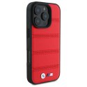 BMW BMHMP16X23PUSPR i Phone 16 Pro Max 6.9" czerwony/red hardcase M Perforated And Stitched Line Mag Safe