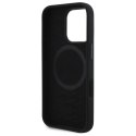 BMW BMHMP16X23SCUK i Phone 16 Pro Max 6.9" czarny/black hardcase Silicone Cut Tricolor Lines Mag Safe