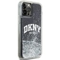 DKNY DKHCP12MLBNAEK i Phone 12/12 Pro6.1" czarny/black hardcase Liquid Glitter Big Logo