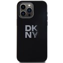 DKNY DKHCP15LSMCBSK i Phone 15 Pro6.1" czarny/black hardcase Liquid Silicone Metal Logo