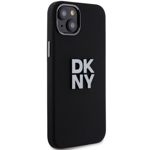 DKNY DKHCP15MSMCBSK i Phone 15 Plus / 14Plus 6.7" czarny/black hardcase Liquid Silicone Metal Logo