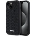 DKNY DKHCP15S3DRPWK i Phone 15 / 14 / 136.1" czarny/black hardcase 3D Rubber Repeat Pattern