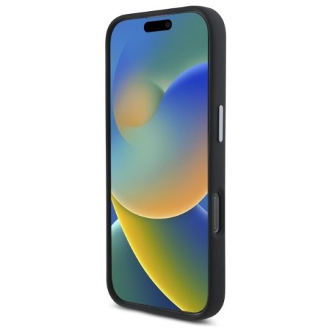 DKNY DKHCP16XSMCBSK i Phone 16 Pro Max 6.9" czarny/black hardcase Liquid Silicone Metal Logo