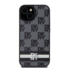 DKNY DKHCS24MPCPTSSK S24+ S926czarny/black hardcase Leather Checke red Mono Pattern & Printed Stripes