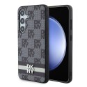DKNY DKHCS24SPCPTSSK S24 S921czarny/black hardcase Leather Checke red Mono Pattern & Printed Stripes