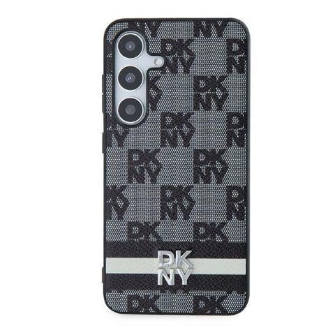 DKNY DKHCS24SPCPTSSK S24 S921czarny/black hardcase Leather Checke red Mono Pattern & Printed Stripes