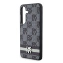 DKNY DKHCS24SPCPTSSK S24 S921czarny/black hardcase Leather Checke red Mono Pattern & Printed Stripes