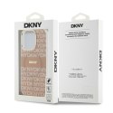 DKNY DKHMP14XHRHSEP i Phone 14 Pro Max6.7" różowy/pink hardcase IML Mono & Stripe Mag Safe