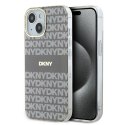 DKNY DKHMP15SHRHSEE i Phone 15 / 14 / 136.1" beżowy/beige hardcase IML Mono & Stripe Mag Safe