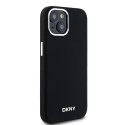DKNY DKHMP15SSMCHLK i Phone 15 / 14 / 136.1" czarny/black hardcase Liquid Silicone Small Metal Logo Mag Safe