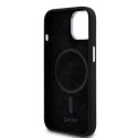 DKNY DKHMP15SSMCHLK i Phone 15 / 14 / 136.1" czarny/black hardcase Liquid Silicone Small Metal Logo Mag Safe