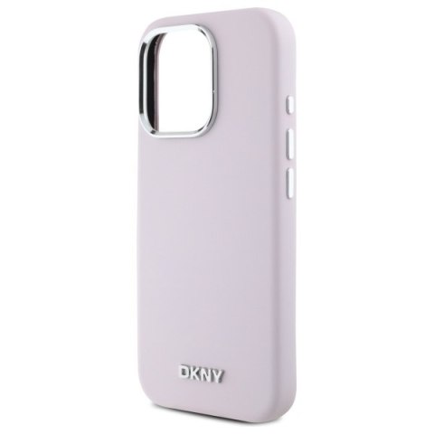 DKNY DKHMP16XSMCHLP i Phone 16 Pro Max 6.9" różowy/pink hardcase Liquid Silicone Small Metal Logo Mag Safe