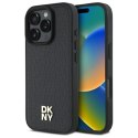 DKNY DKHMP16LPSHRPSK i Phone 16 Pro 6.3" hardcase czarny/black Repeat Pattern Stack Logo Mag Safe