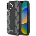 DKNY DKHMP16MPCPVSLK i Phone 16 Plus6.7" czarny/black hardcase Checke red Pattern Magsafe