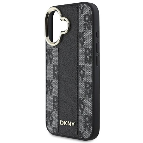 DKNY DKHMP16MPCPVSLK i Phone 16 Plus6.7" czarny/black hardcase Checke red Pattern Magsafe
