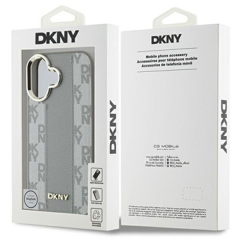 DKNY DKHMP16SPCPVSLE i Phone 166.1" beżowy/beige hardcase Checke red Pattern Magsafe