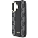 DKNY DKHMP16SPCPVSLK i Phone 166.1" czarny/black hardcase Checke red Pattern Magsafe