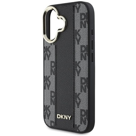 DKNY DKHMP16SPCPVSLK i Phone 166.1" czarny/black hardcase Checke red Pattern Magsafe