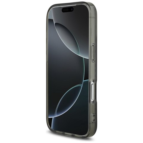 Etui AMG Double Layer Transparent Smocked Mag Safe do i Phone 17 Pro czarny
