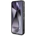 Etui AMG Transparent Rhombs Mag Safe do Samsung Galaxy S25 czarny