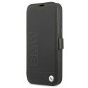 Etui BMW BMFLBKP13SSLLBK i Phone 13 mini 5,4" czarny/black book Signature