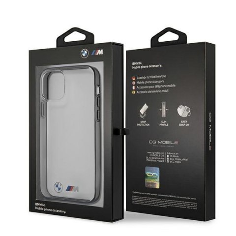 Etui BMW BMHCP12SMBTOK i Phone 12 mini 5,4" transparent hardcase Sandblast