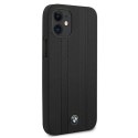 Etui BMW BMHCP12STTBK i Phone12 mini 5,4" czarny/black hardcase Signature Tire Marks