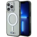 Etui BMW BMHMP14XHCRS i Phone 14 Pro Max 6.7" transparent hardcase Silver Ring Mag Safe