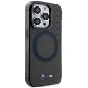 Etui BMW BMHMP14XHGPK i Phone 14 Pro Max 6.7" szary/grey hardcase Pattern Mag Safe