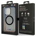 Etui BMW BMHMP14XHTGE i Phone 14 Pro Max6.7" szary/grey hardcase Gradient Bumper Mag Safe