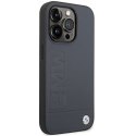 Etui BMW BMHMP14XSLLNA i Phone 14 Pro Max 6,7" granatowy/navy hardcase Leather Hot Stamp Mag Safe