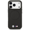 Etui BMW M FW Metal Logo Mag Safe do i Phone 17 Pro Max czarny