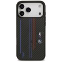 Etui BMW M Kevlar Lines & Logo Mag Safe do i Phone 17 Pro Max czarny