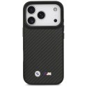 Etui BMW M Kevlar Matt Mag Safe do i Phone 17 Pro czarny