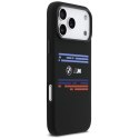 Etui BMW M Silicon Horizontal Line Mag Safe do i Phone 17 Pro Max czarny