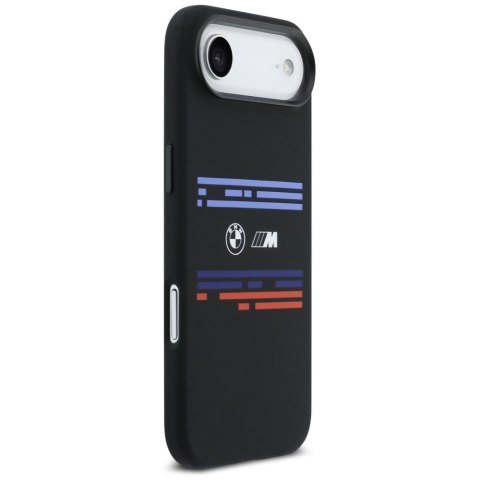 Etui BMW M Silicon Horizontal Line Mag Safe do i Phone Air czarny
