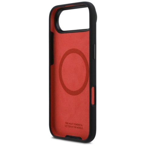 Etui BMW M Silicon Horizontal Line Mag Safe do i Phone Air czarny