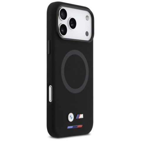 Etui BMW M Silicon Logo Mag Safe do i Phone 17 Pro Max czarny