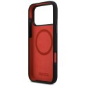 Etui BMW M Silicon Tricolor Line Mag Safe do i Phone 17 Pro Max czarny