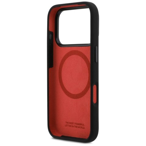 Etui BMW M Silicon Tricolor Line Mag Safe do i Phone 17 Pro czarny