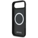 Etui BMW M Tricolor Metal Logo Mag Safe do i Phone Air szary
