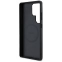 Etui DKNY Leather Checke red Pattern Mag Safe do Samsung Galaxy S25 Ultra taupe
