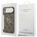 Etui Guess 4G Big 4G Classic Logo do i Phone Air brązowy złoty