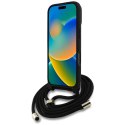 Etui Guess 4G Big Logo Cord Stap Crossbody do i Phone 16 Pro brązowy