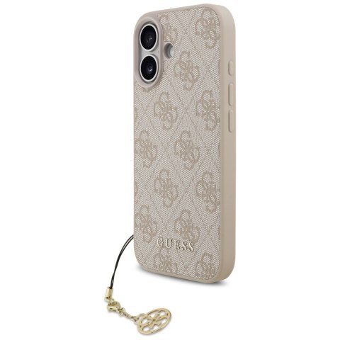 Etui Guess 4G Charms Collection Mag Safe do i Phone 17 różowy