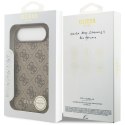 Etui Guess 4G Charms Collection Mag Safe do i Phone Air brązowy