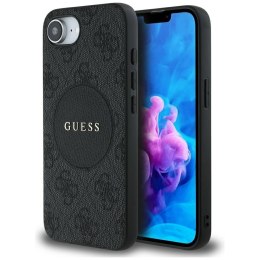 Etui Guess 4G Circle Classic Logo Mag Safe do i Phone 16e czarny